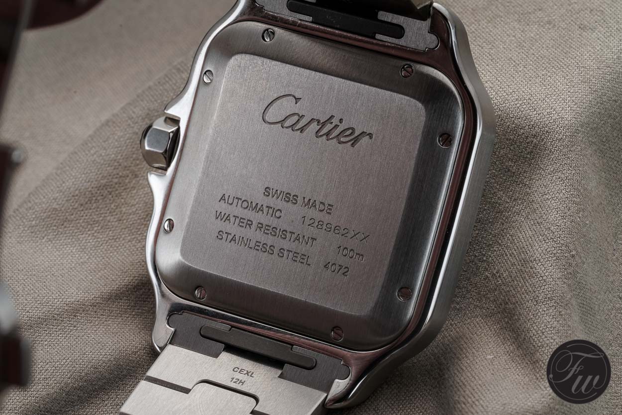 cartier santos automatic movement