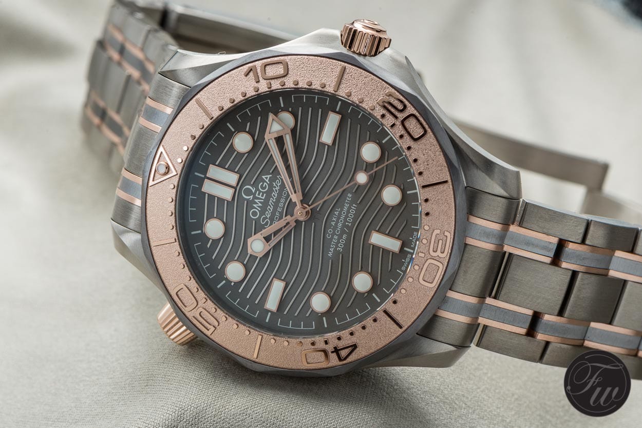 omega titanium