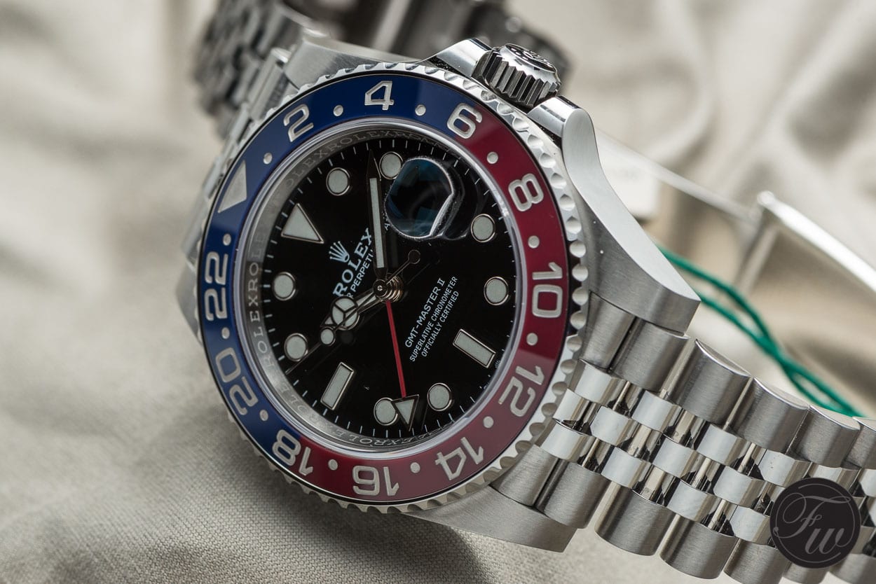 rolex gmt pepsi 2018 for sale