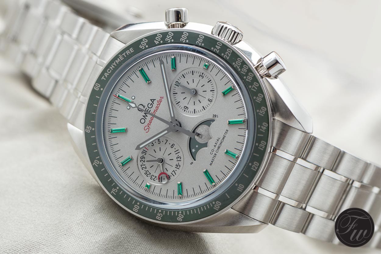 omega speedmaster moonphase platinum