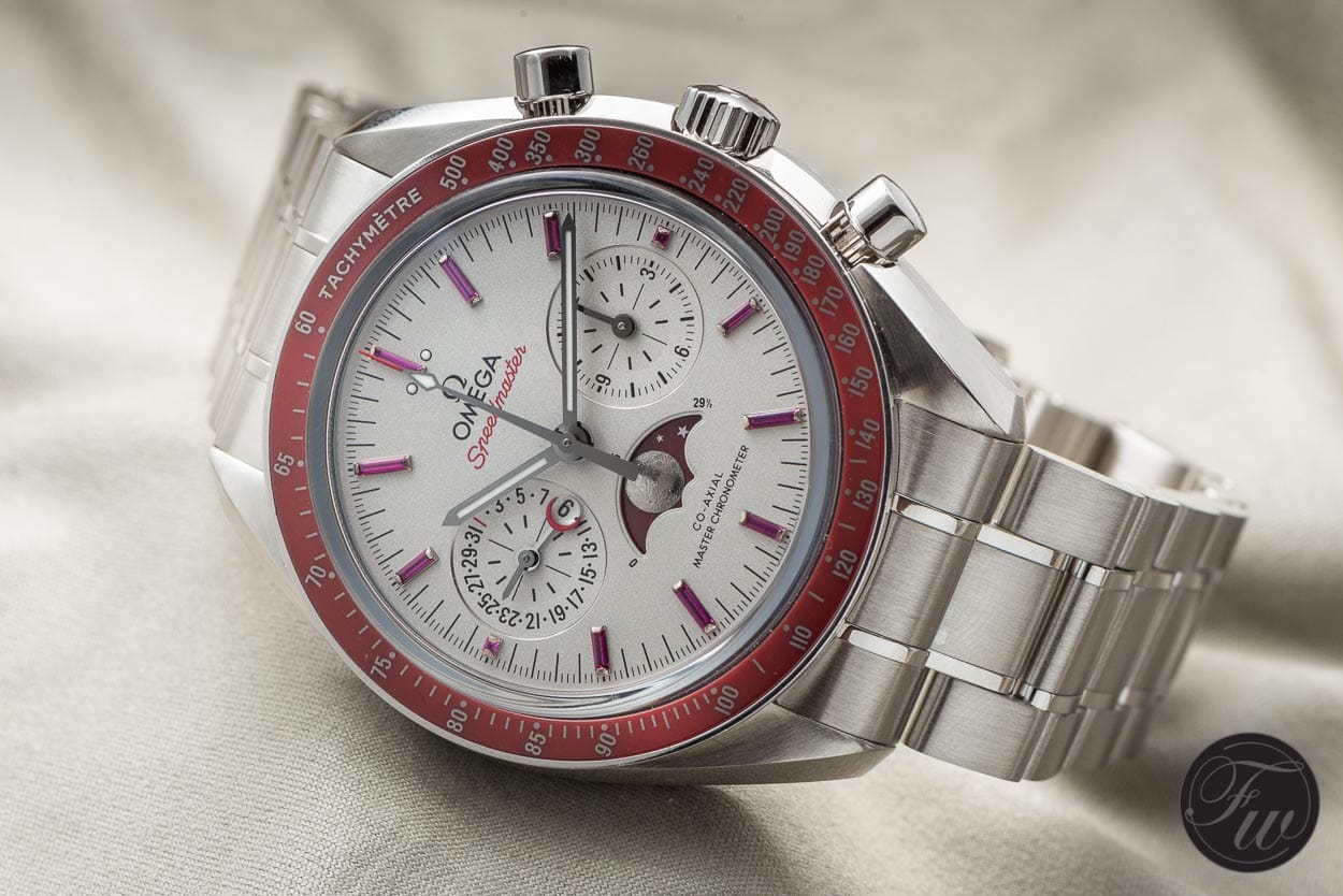 omega speedmaster moonphase platinum