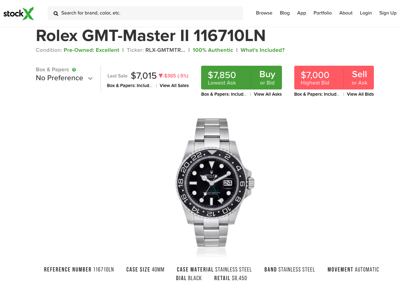 stockx rolex legit