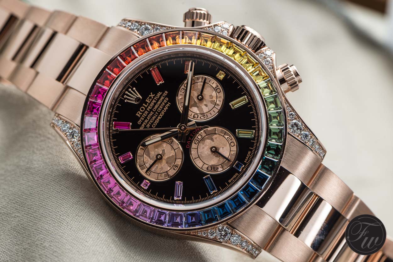 rolex rainbow daytona for sale