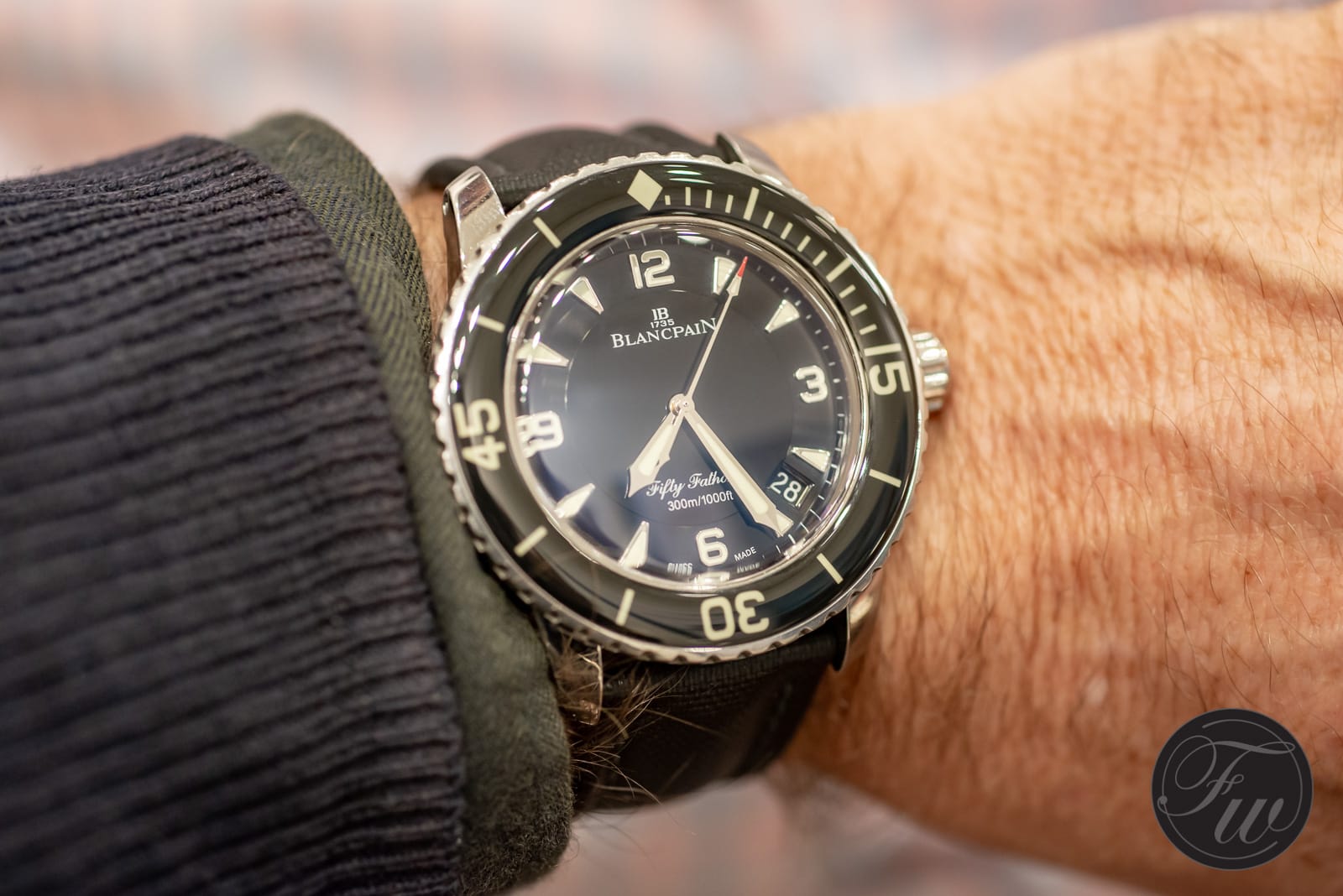 blancpain bathyscaphe vs rolex submariner