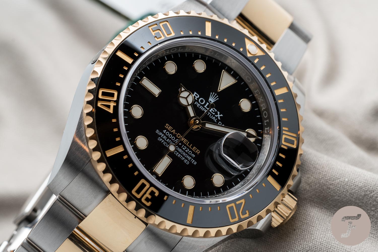 Rolex size comparison: 40mm Submariner, 43mm Sea Dweller and 44mm Deepsea