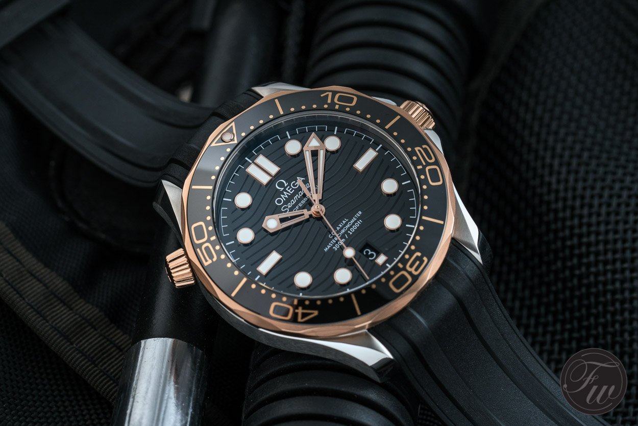 omega black and gold