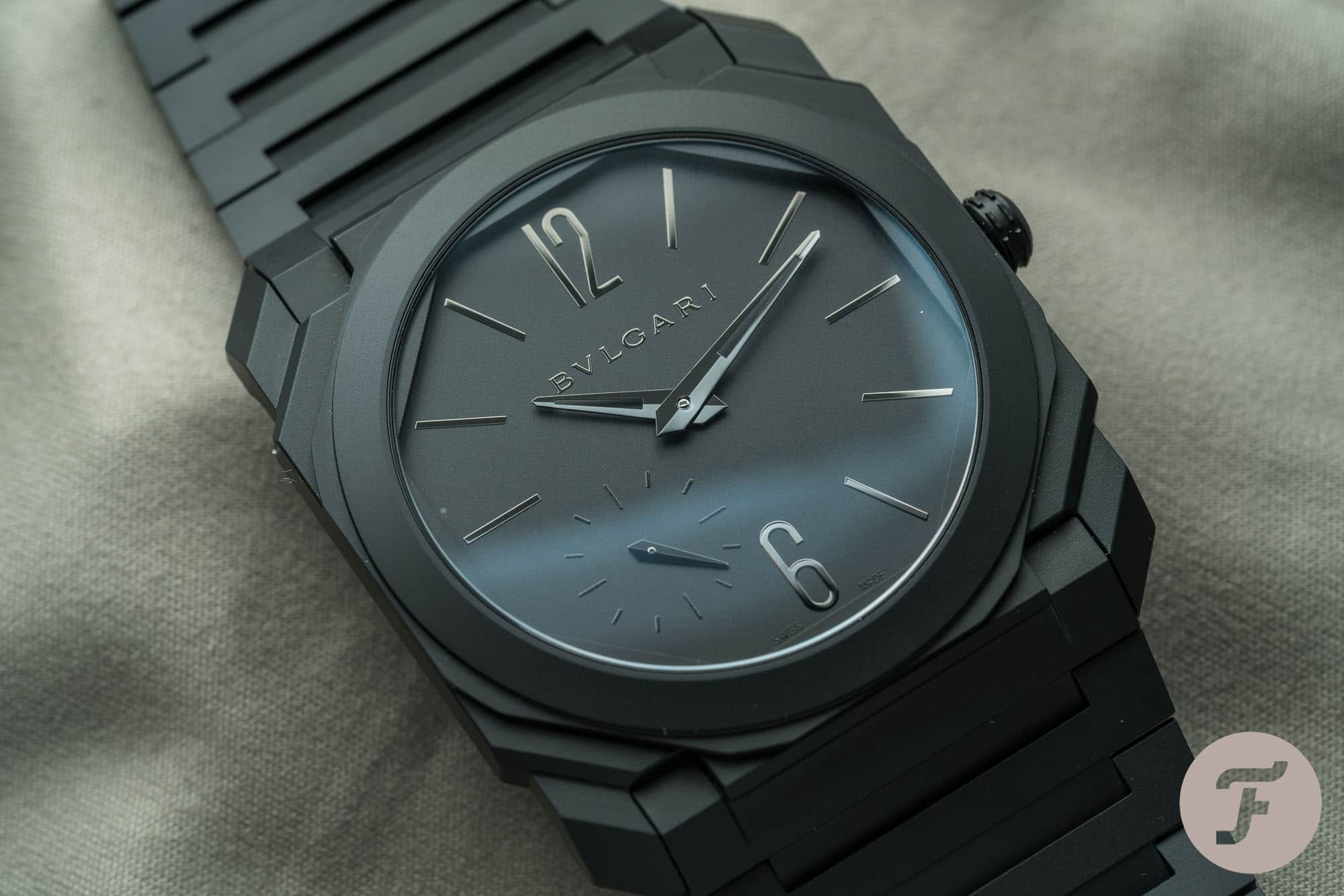 bvlgari watches black