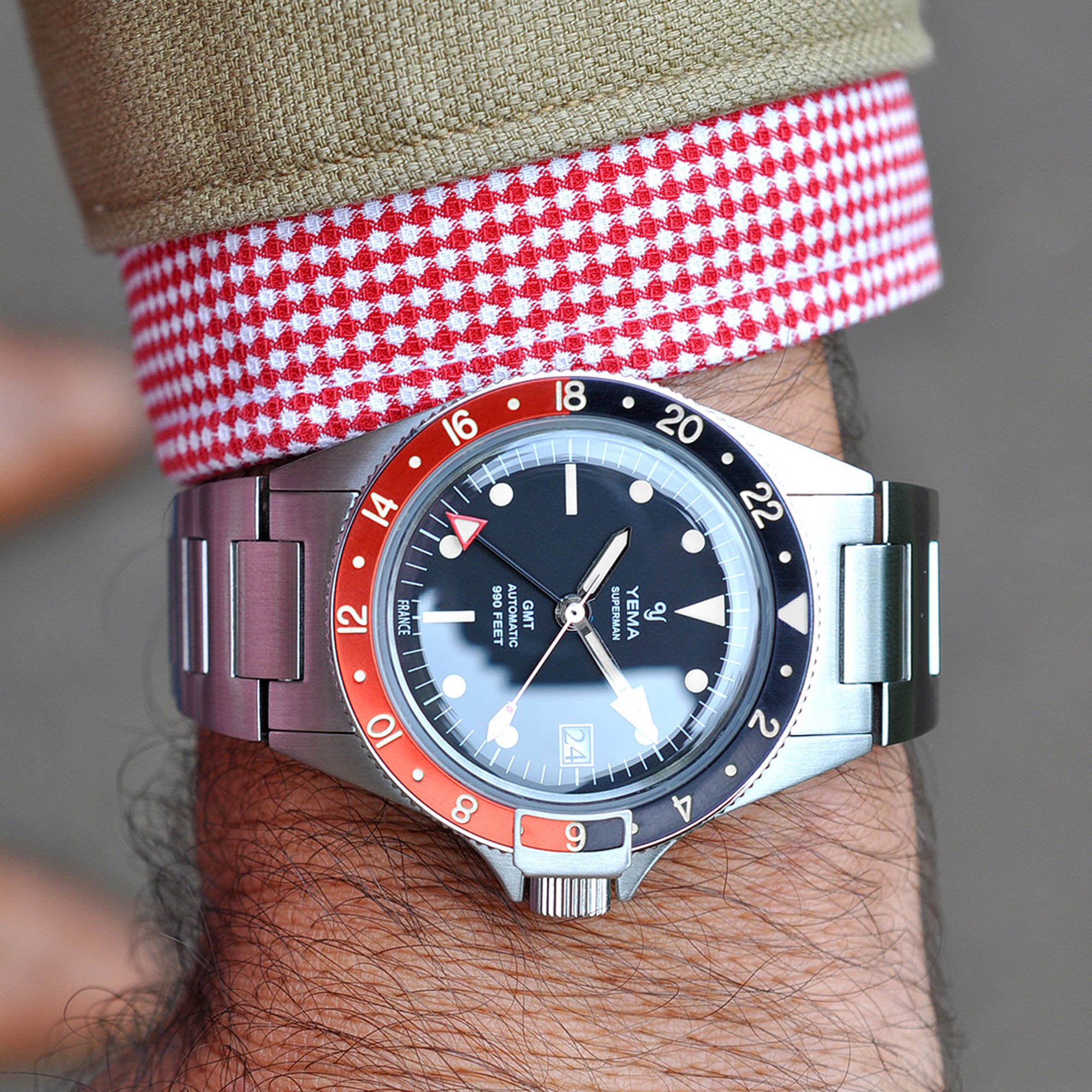 rolex gmt superman