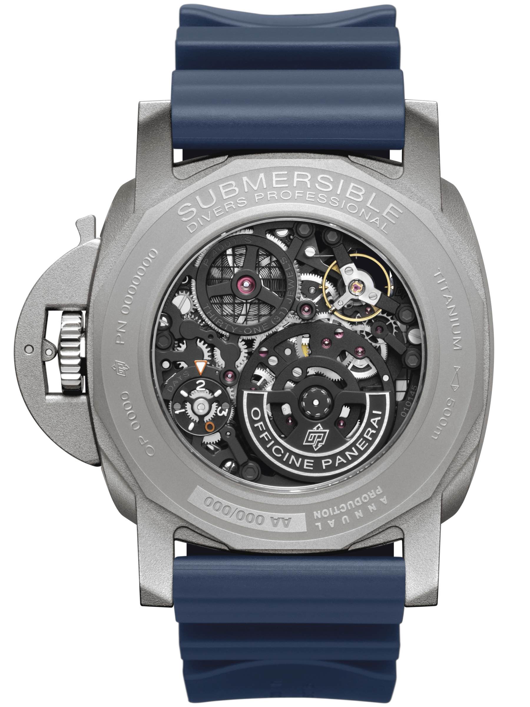 Panerai Submersible GMT PAM01495 caliber