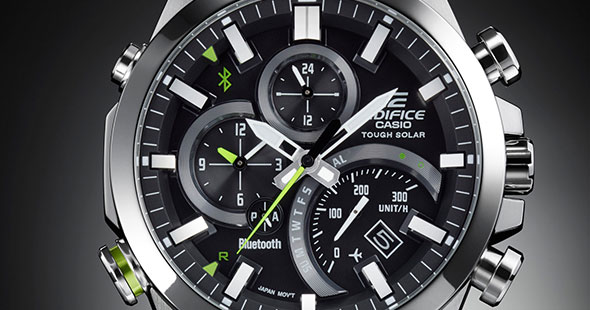 Casio EDIFICE EQB   Be in touch – stay connected!