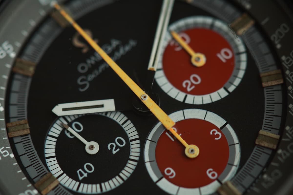 dial of the Omega Darth Vader