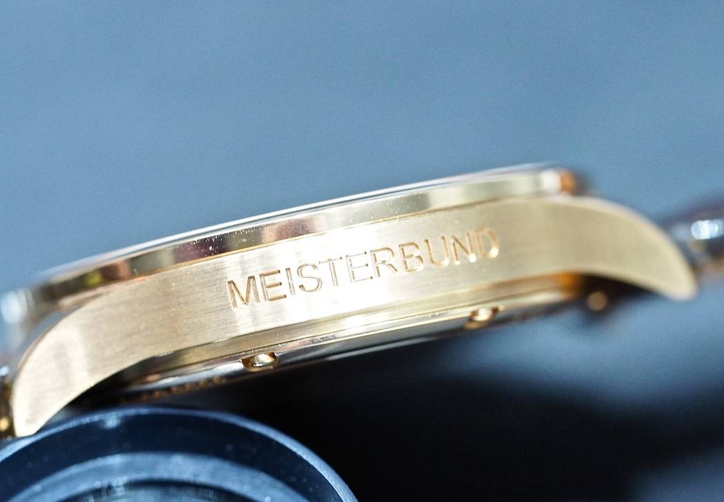 Sinn at Baselworld 2016: The 6200 Meisterbund I case inscription
