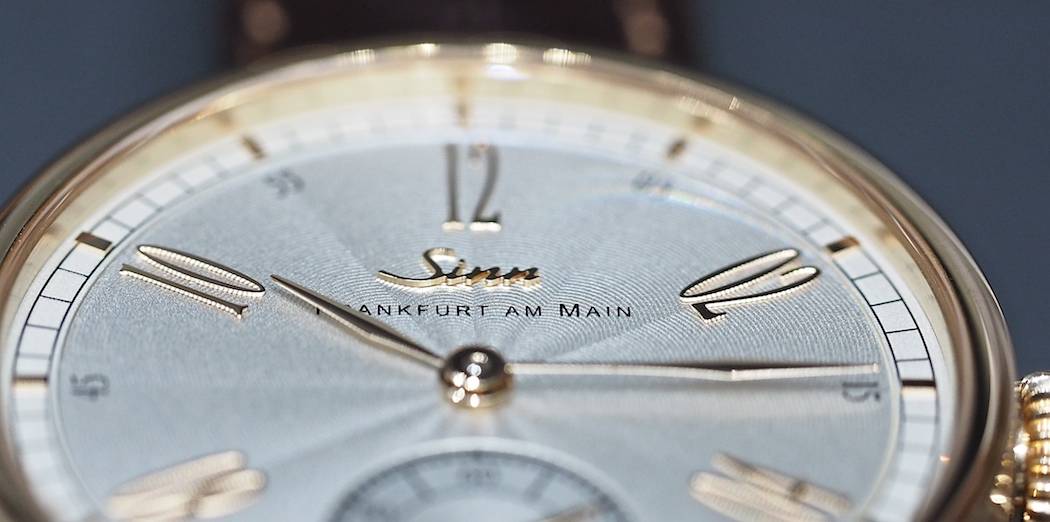 Sinn at Baselworld 2016: The 6200 Meisterbund I with its guilloche dial
