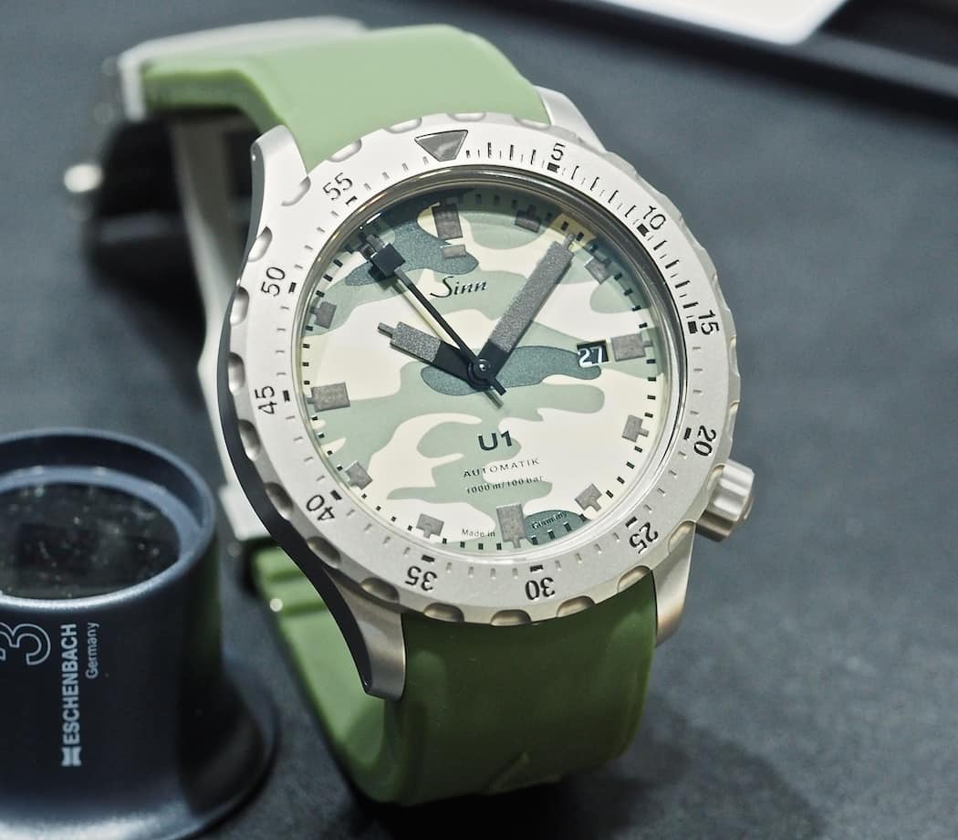 Sinn at Baselworld 2016: U1 Camouflage