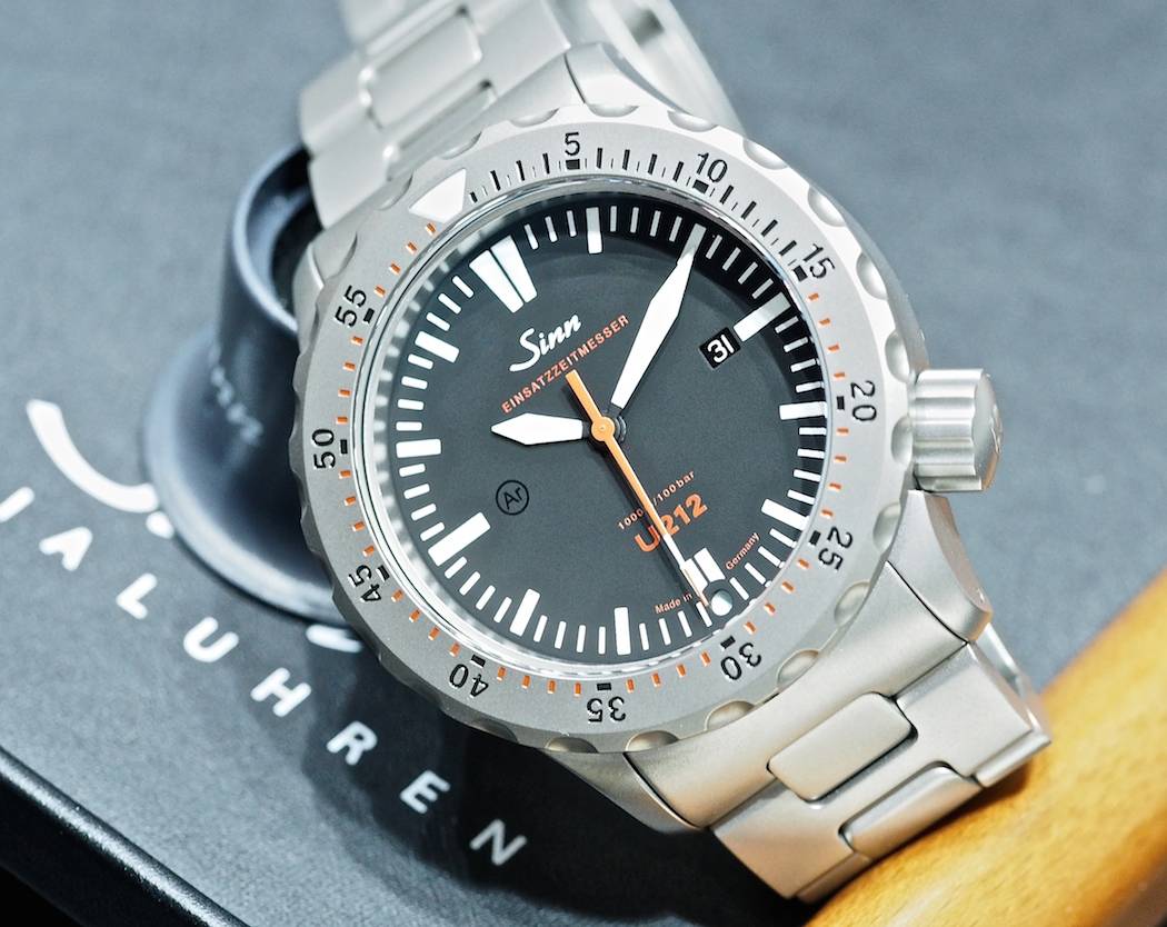 Sinn at Baselworld 2016: U-212 massive crown